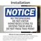 Signmission No Trespassing Do Not Enter Honeybees Sting OSHA Notice Sign, Vinyl Decal, 10in W x 7in L, 2PK OS-2PACK-NS-D-710-L-14916 - alternate 4
